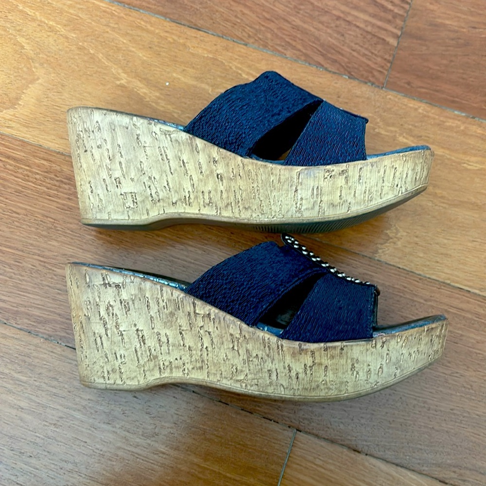 Dezario nanor wedge sandal cork size 38 8